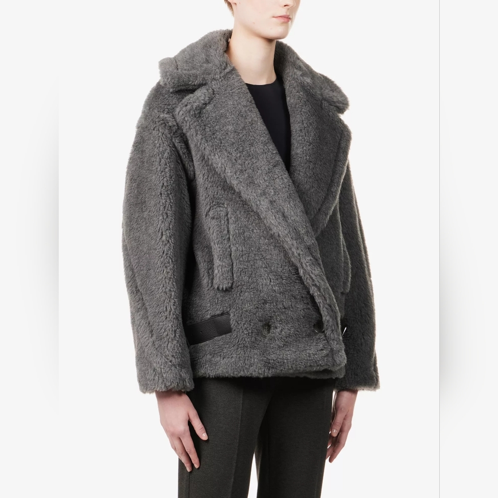 Max Mara Teddy Biker Jacket